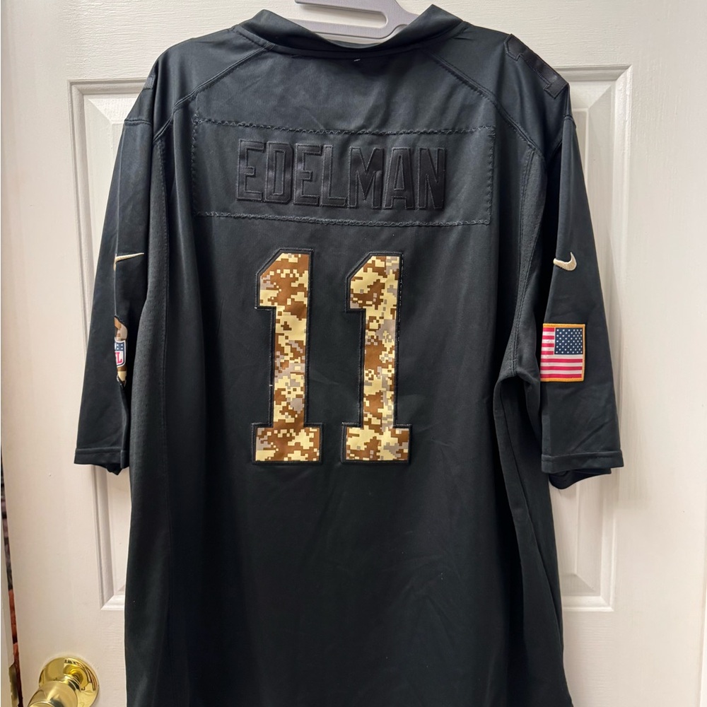 Julian Edelman 11 Patriots Salute to Service Jersey Nike NFL Jersey XL